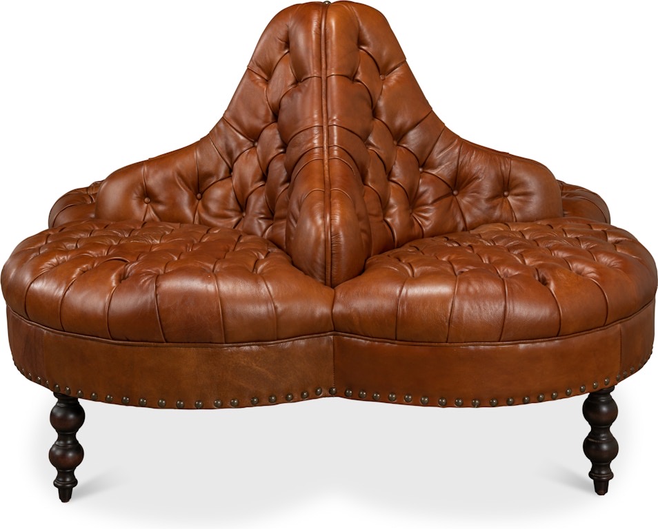 Leather sofa