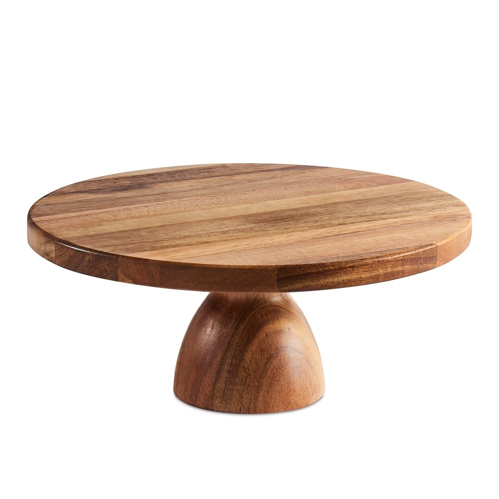 Wooden Cake Plates